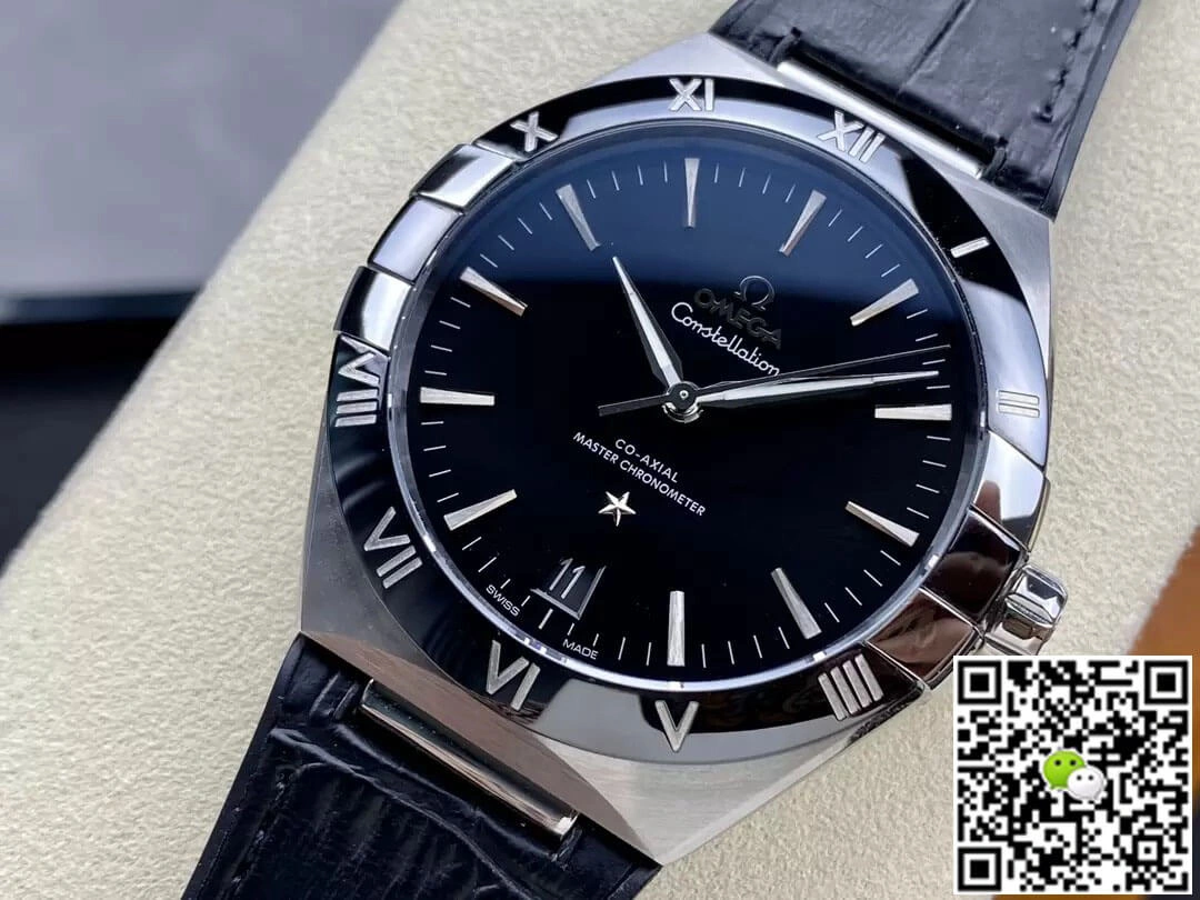 SBF Omega Constellation 131.33.41.21.01.001 VS Factory 1:1 Best Edition Replica Watch Black Strap